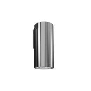 Hota cilindrica decorativa de perete Globalo Lobelio 39.1 Inox
