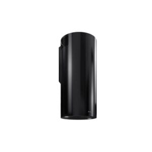 Hota cilindrica decorativa de perete Globalo LOBELIO 39.1 Neagra / Black