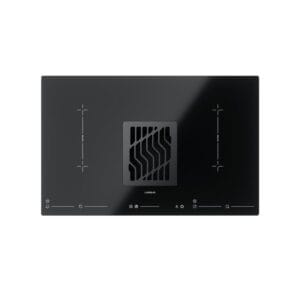 Plita vitroceramica cu inductie si hota incorporata GLOBALO LANILIA VILIO 80.1 NEGRU / BLACK